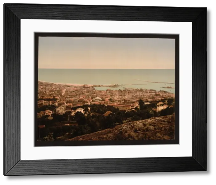 Framed Print : General view, Cette, France