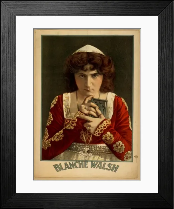 Framed Print : Blanche Walsh Framed Print : Blanche Walsh