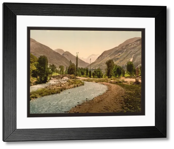 Framed Print : The Valley of the d Oo, Luchon, Pyrenees, France Framed Print : The Valley of the d Oo, Luchon, Pyrenees, France