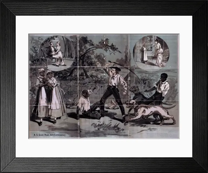 Framed Print : Uncle Toms cabin Framed Print : Uncle Toms cabin