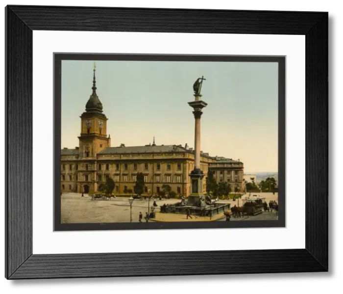 Framed Print : The Late Royal Castle, Warsaw, Russia (i. e. Warsaw, Poland) Framed Print : The Late Royal Castle, Warsaw, Russia (i. e. Warsaw, Poland)