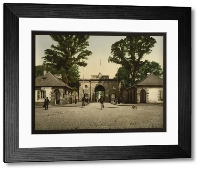 Framed Print : Marbihan Gate, Lorient, France Framed Print : Marbihan Gate, Lorient, France