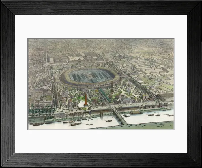 Framed Print : Paris Universal Exhibition of 1867 Framed Print : Paris Universal Exhibition of 1867