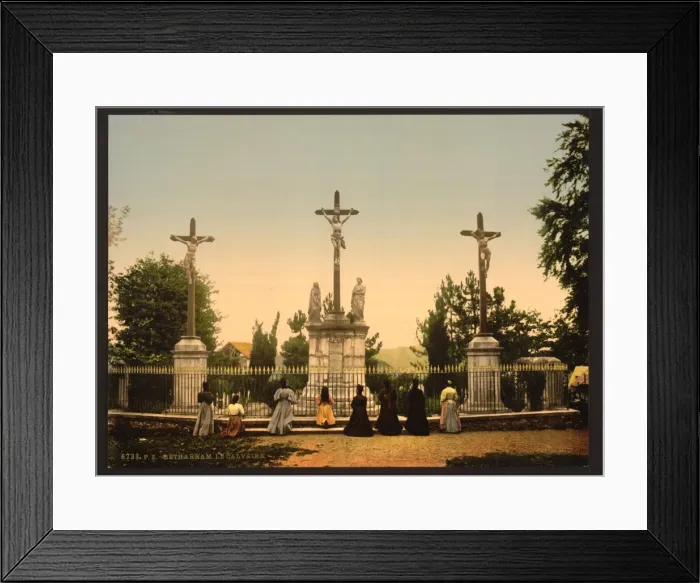 Framed Print : The school, Betharram, Pyrenees, France Framed Print : The school, Betharram, Pyrenees, France
