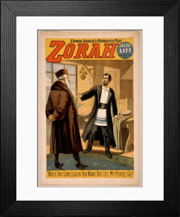 Framed Print : Edwin Ardens romantic play, Zorah Framed Print : Edwin Ardens romantic play, Zorah