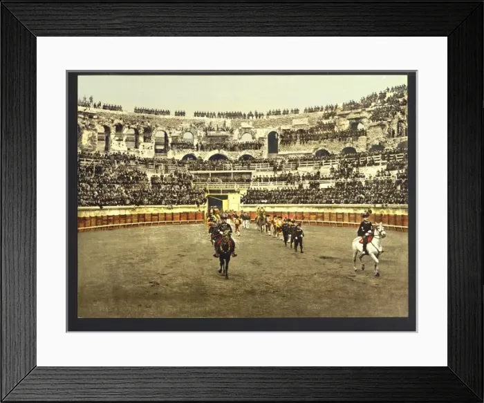 Framed Print : The arena, bull ring, Nimes, France Framed Print : The arena, bull ring, Nimes, France