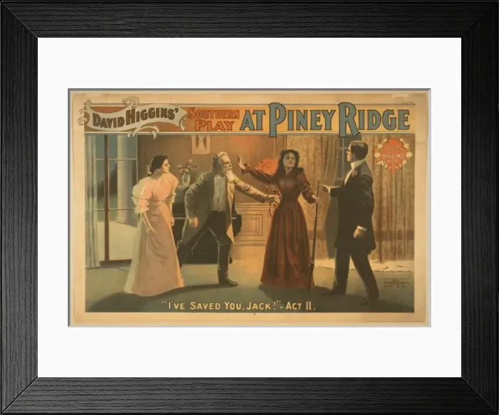 Framed Print : David Higgins southern play, At Piney Ridge Framed Print : David Higgins southern play, At Piney Ridge