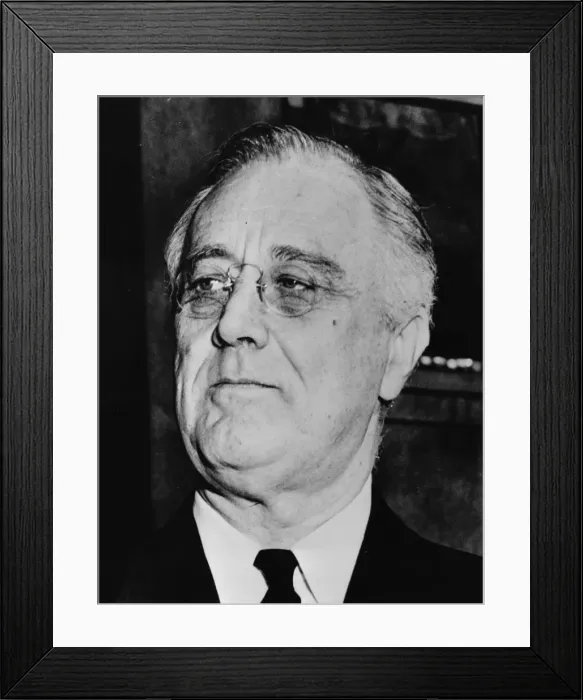 Framed Print : Washington, DC President Roosevelt on the steps of St John s Framed Print : Washington, DC President Roosevelt on the steps of St John s