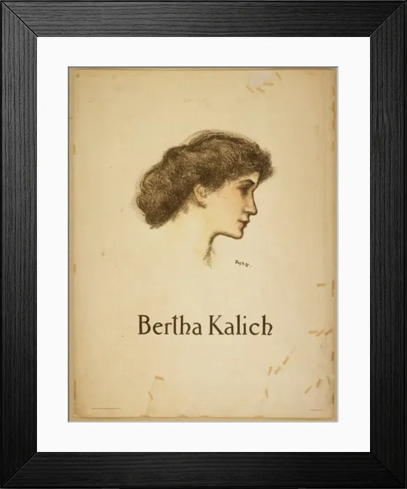 Framed Print : Bertha Kalich Framed Print : Bertha Kalich