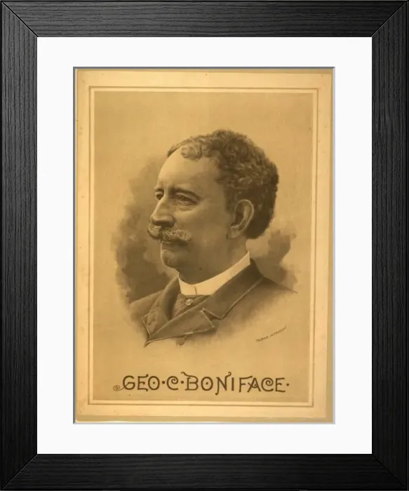 Framed Print : Geo. C. Boniface Framed Print : Geo. C. Boniface