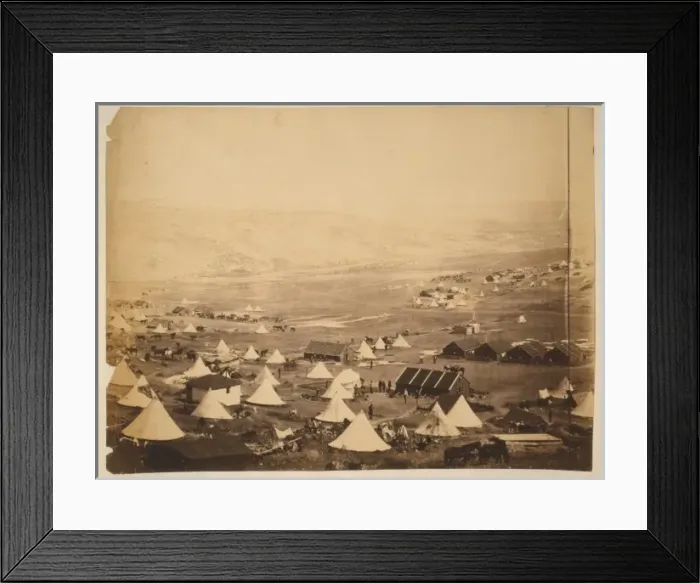 Framed Print : Cavalry camp, looking towards Kadikoi Framed Print : Cavalry camp, looking towards Kadikoi