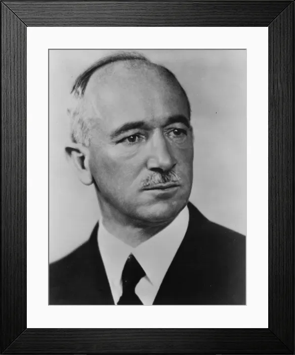 Framed Print : President Eduard Benes of Czechoslovakia Framed Print : President Eduard Benes of Czechoslovakia
