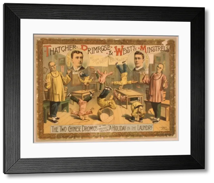 Framed Print : Thatcher, Primrose & Wests Minstrels Thatcher, Primrose & W Framed Print : Thatcher, Primrose & Wests Minstrels Thatcher, Primrose & W