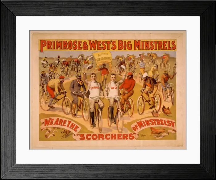 Framed Print : Primrose Wests Big Minstrels always up to date Primrose Framed Print : Primrose Wests Big Minstrels always up to date Primrose