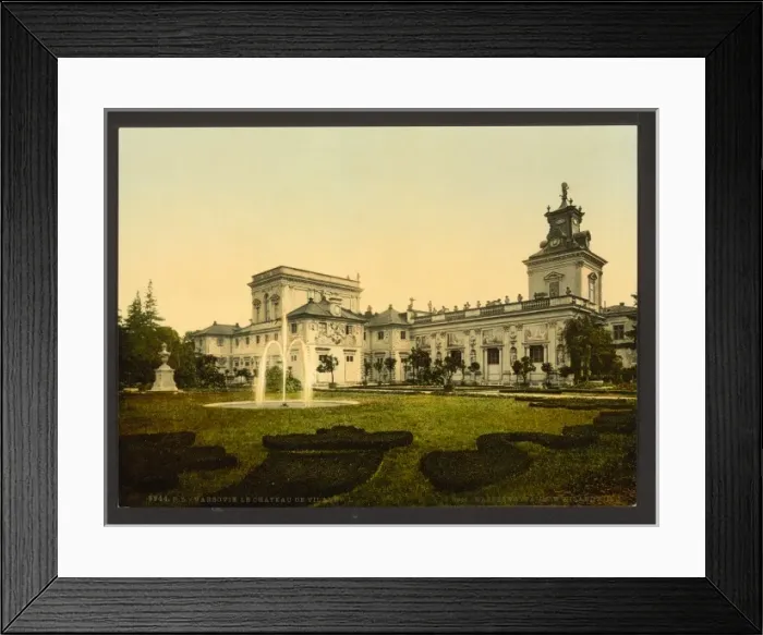 Framed Print : Vilanow, (i. e. Wilanow), Castle, I, Warsaw, Russia (Warsaw Framed Print : Vilanow, (i. e. Wilanow), Castle, I, Warsaw, Russia (Warsaw