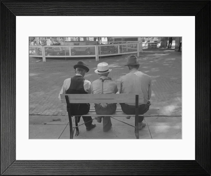 Framed Print : Street scene. London, Ohio Framed Print : Street scene. London, Ohio
