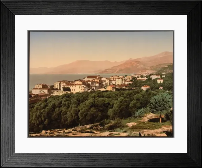 Framed Print : The Sands, Bordighera, Riviera Framed Print : The Sands, Bordighera, Riviera