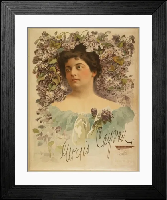 Framed Print : Georgia Cayvan Framed Print : Georgia Cayvan
