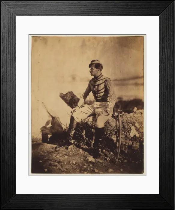 Framed Print : Captain Thomas, aide-de-camp to General Bosquet Framed Print : Captain Thomas, aide-de-camp to General Bosquet