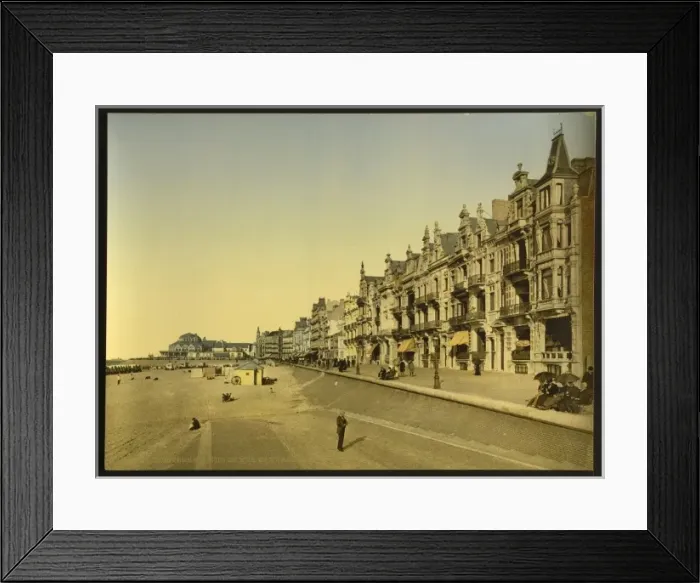 Framed Print : The embankment and Kursaal, (i. e. Cursaal), Ostend, Belgium Framed Print : The embankment and Kursaal, (i. e. Cursaal), Ostend, Belgium