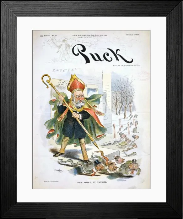 Framed Print : New Yorks St. Patrick Framed Print : New Yorks St. Patrick
