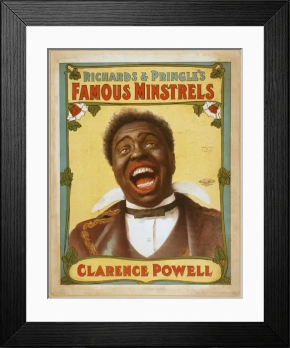 Framed Print : Richards & Pringles Famous Minstrels Richards & Pringles F Framed Print : Richards & Pringles Famous Minstrels Richards & Pringles F