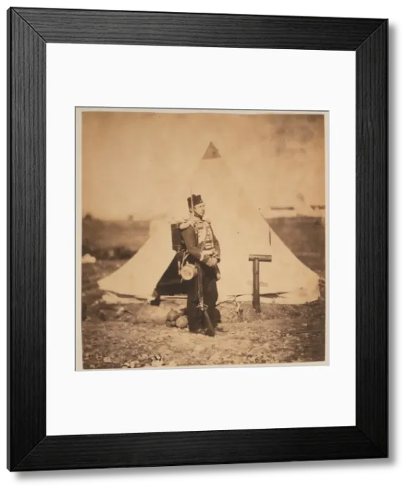 Framed Print : Private in full marching order Framed Print : Private in full marching order