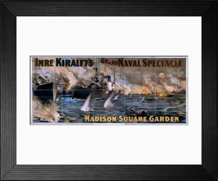 Framed Print : Imre Kiralfys Grand naval spectacle Framed Print : Imre Kiralfys Grand naval spectacle