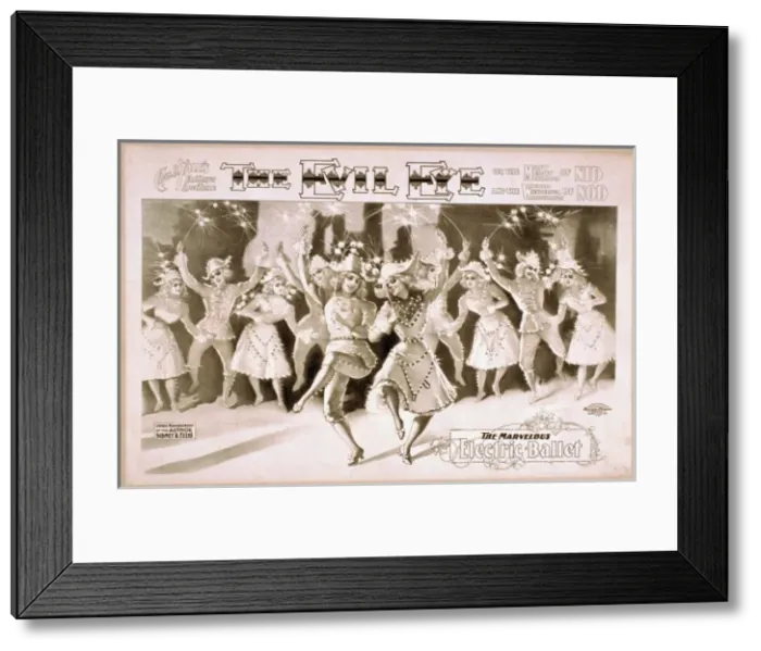 Framed Print : Chas. H. Yales fantastic spectacle, The evil eye, or The ma Framed Print : Chas. H. Yales fantastic spectacle, The evil eye, or The ma