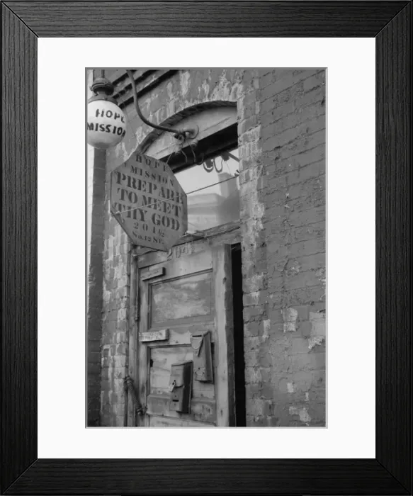 Framed Print : Mission, Omaha, Nebraska Framed Print : Mission, Omaha, Nebraska