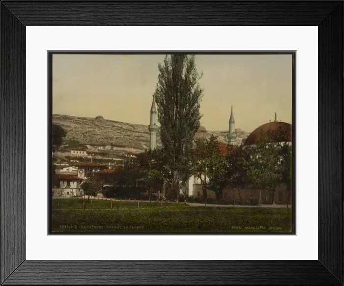 Framed Print : The palace, Bachtschi-Ssarai, (i. e. Bakhchysara?), Ukraine Framed Print : The palace, Bachtschi-Ssarai, (i. e. Bakhchysara?), Ukraine