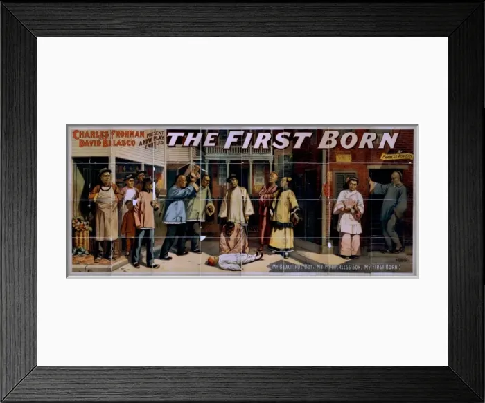 Framed Print : Charles Frohman and David Belasco present a new play Framed Print : Charles Frohman and David Belasco present a new play