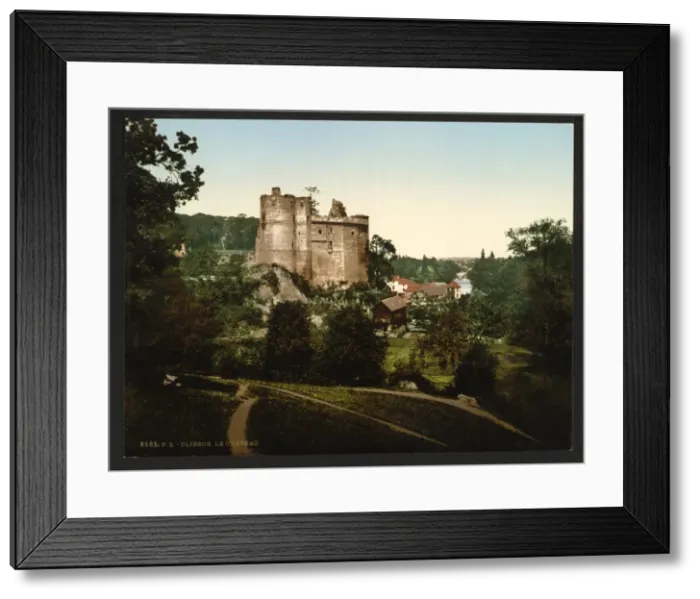 Framed Print : The castle, Clisson, France Framed Print : The castle, Clisson, France
