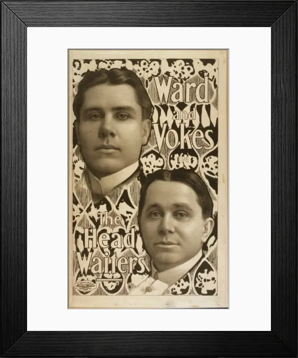 Framed Print : Ward & Vokes in The head waiters Ward & Vokes in The head wa Framed Print : Ward & Vokes in The head waiters Ward & Vokes in The head wa