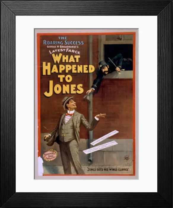 Framed Print : The roaring success, George H. Broadhursts latest farce, Wh Framed Print : The roaring success, George H. Broadhursts latest farce, Wh