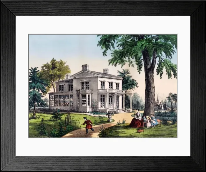 Framed Print : Cottage Life. - Summer Framed Print : Cottage Life. - Summer