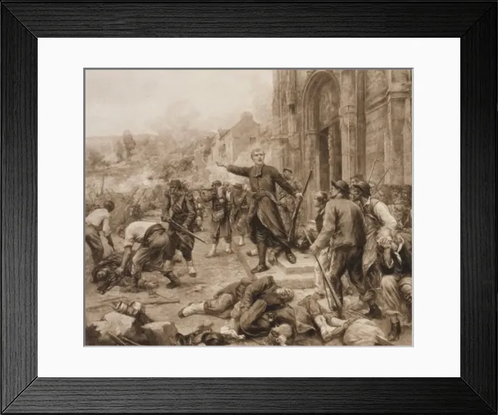 Framed Print : Bazeilles (1870) Framed Print : Bazeilles (1870)