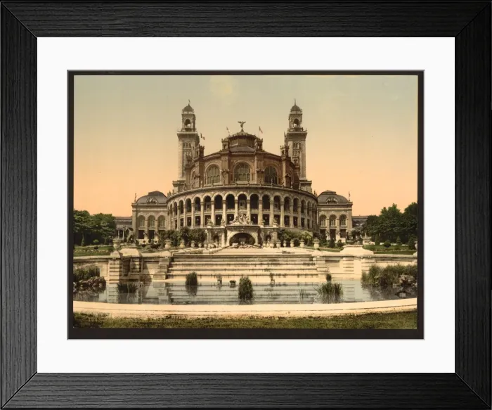 Framed Print : The Trocadero, Exposition Universal, 1900, Paris, France Framed Print : The Trocadero, Exposition Universal, 1900, Paris, France