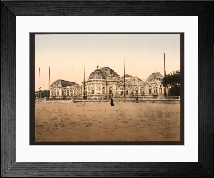 Framed Print : The casino, Royan, France Framed Print : The casino, Royan, France