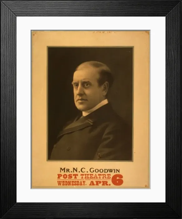 Framed Print : Mr. NC Goodwin Framed Print : Mr. NC Goodwin