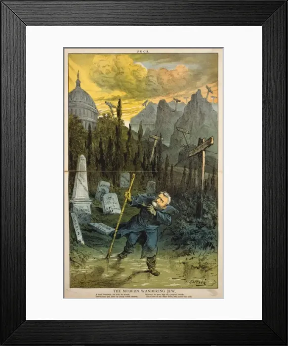 Framed Print : The modern wandering Jew Framed Print : The modern wandering Jew
