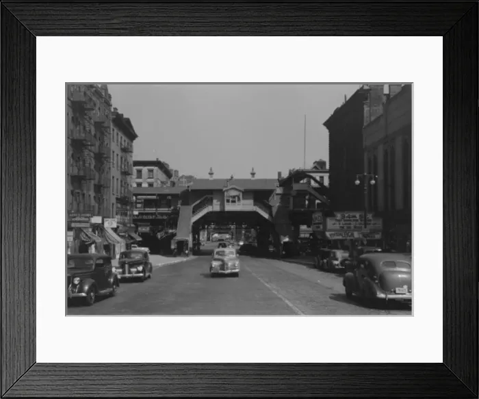 Framed Print : New York City, East Side, Sunday morning Framed Print : New York City, East Side, Sunday morning