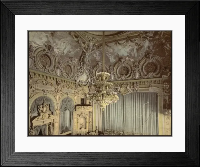 Framed Print : The theatre, interior, Monte Carlo, Riviera Framed Print : The theatre, interior, Monte Carlo, Riviera