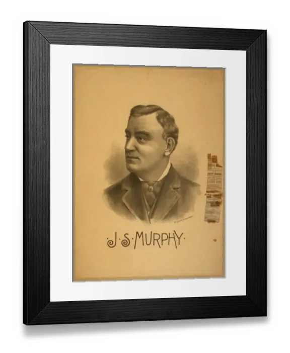 Framed Print : JS Murphy. Date ca. 1911 Framed Print : JS Murphy. Date ca. 1911
