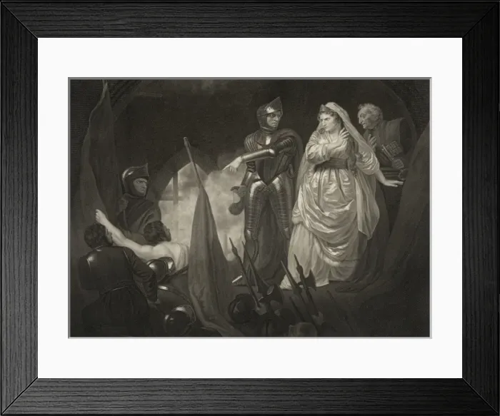 Framed Print : Shakspeare. King Henry the Sixth. Act II. Scene III Framed Print : Shakspeare. King Henry the Sixth. Act II. Scene III