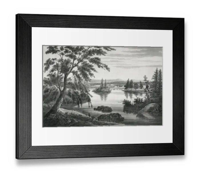 Framed Print : View near Fort Miller Framed Print : View near Fort Miller