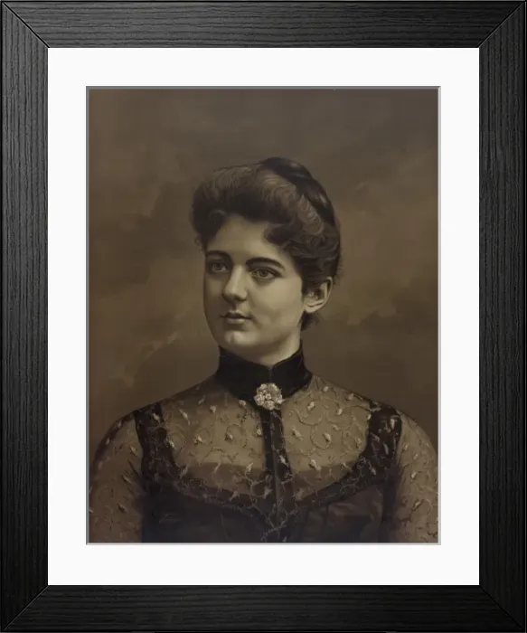 Framed Print : Mrs. Grover Cleveland Framed Print : Mrs. Grover Cleveland