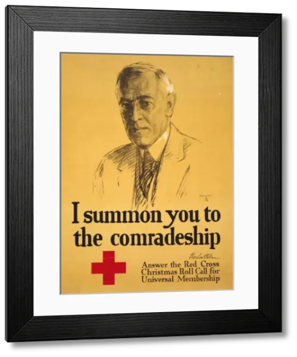 Framed Print : I summon you to the comradeship - Woodrow Wilson Answer Framed Print : I summon you to the comradeship - Woodrow Wilson Answer