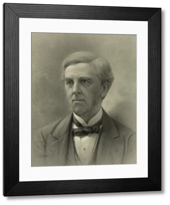 Framed Print : Oliver Wendell Holmes Framed Print : Oliver Wendell Holmes
