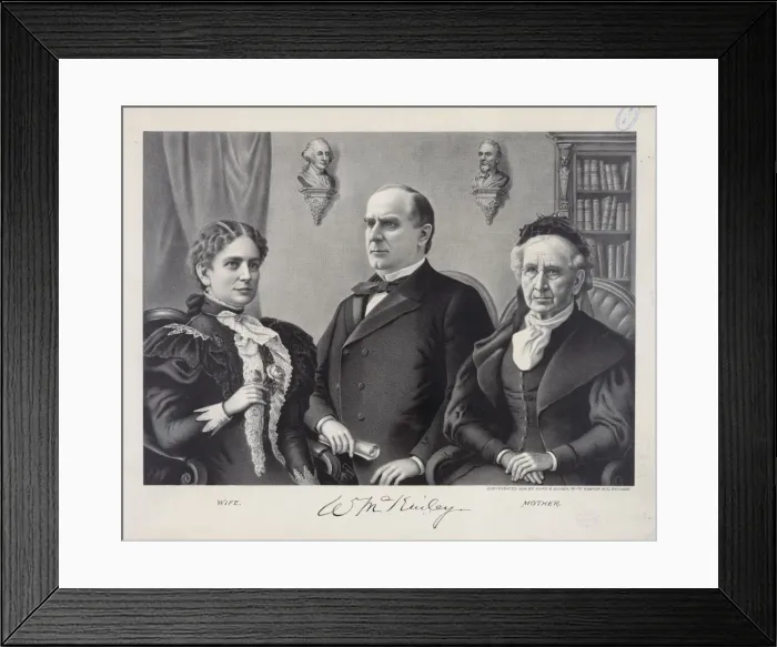 Framed Print : W. McKinley Framed Print : W. McKinley